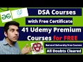 Udemy Free Courses With Free Certificate Learn Advanced Skills Special For Students
