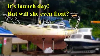 Getting this neglected yacht back in the water