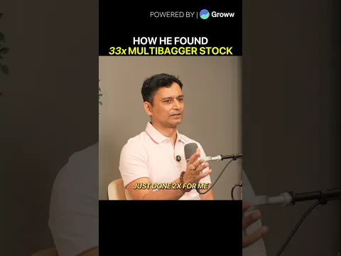 How Did He Spot a 33X Multibagger? 🔥🔥 #kushallodha #stockmarket #finance #investing #yt