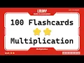 Can You Solve 100 Multiplication Flashcards Level 2 Random Set 001