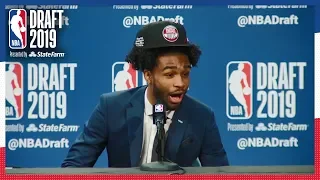 Coby White is HYPE After Cameron Johnson is Drafted 2019 NBA Draft