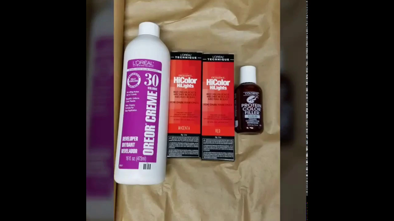 Dying my hair purple with L’Oréal hicolor violets