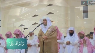 د ياسر الدوسري لم يتمالك نفسه وبكى بشده في قصة نوح وابنه عشائيه نادرة بالأداء الشهير 