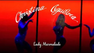 Christina Aguilera - Lady Marmalade (Live from the Crazy Horse - Official Lyric Video)