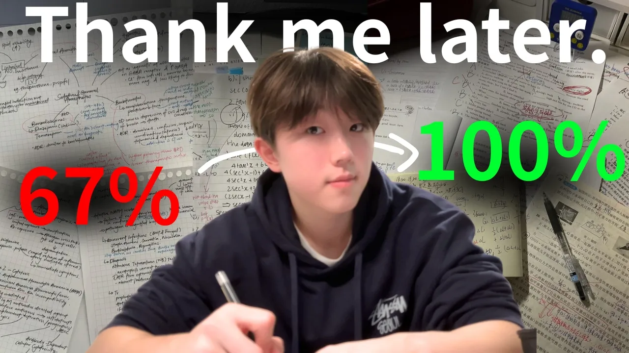 How to ACTUALLY study since school never taught you