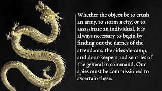 The Art of War by Sun Tzu - Chapter 13 The Use of Spies