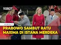 Momen Presiden Prabowo Sambut Ratu Maxima di Istana Merdeka