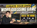 Let s create a word guessing game together