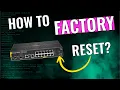 Factory Reset Aruba Switch WITHOUT Password