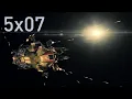 Rocinante vs Zmeya Space Battle The Expanse Season 5 Episode 7
