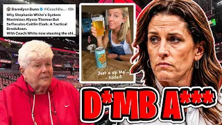 Christie Sides TROLLS LIN DUNN Stephanie White OVER Caitlin Clark TREATMENT