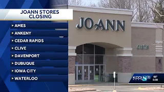 Central Iowa JoAnn stores closing this week