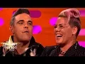 Download Lagu Pink Confused Robbie Williams With a Chef | The Graham Norton Show