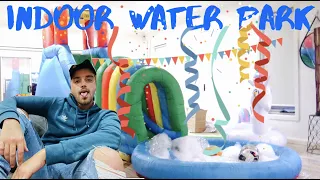 I built a water park in my house