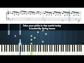 Jon Batiste - Butterfly - Accurate Piano Tutorial with Sheet Music
