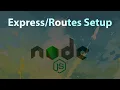 Express - Setup Routes