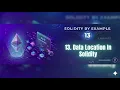 Solidity Data Locations Explained Storage Memory Calldata Solidity Tutorial