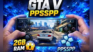  gta v on android with ppsspp or ps2 emulator with proof gamplay explain 