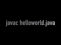 How to Write Compile Run Java program in Mac terminal