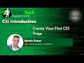 57 Creating your First CSS Page