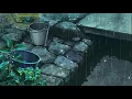 aesthetic anime night rain youtube shorts gif loop