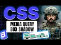 Make Your Website Responsive Media Queries Overflow Box Shadows explained CSS Full Course