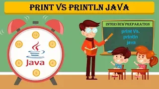 Println Vs print Difference between print and println