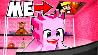I Secretly Lived In Axy's House!