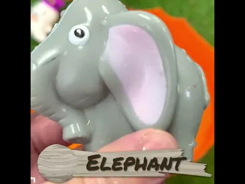 Elephant Toy Reveal! 🐘 Big Ears Halloween Wash Short
