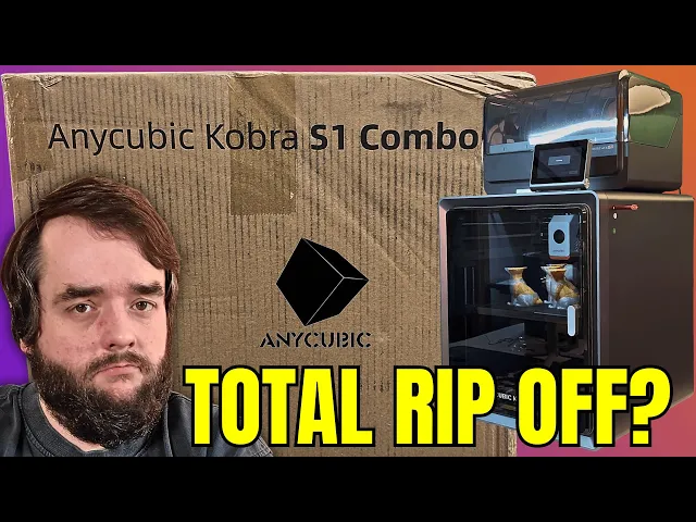 Anycubic Kobra S1 Purge Bin video thumbnail