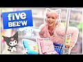 BUYING EVERY SANRiO iTEM AT FiVE BELOW Cinnamoroll Kuromi Hello Kitty
