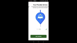 Onboarding Screen built with React Native