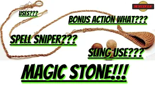 What Is This Magic Stone Cantrip And How Can We Exploit It In Dungeons and Dragons 5E