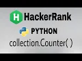 Collection Counter Hacker Rank Python Solution English Explanation