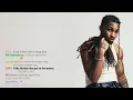 DDG - man on a mission (Official Lyric Video) ft. Kyle Richh, NLE Choppa