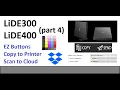 CanoScan LiDE300 LiDE400 part4 IJ Scan Utility Setup EZ Buttons Copy to printer Scan to Dropbox