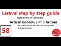 What is Artisan Console Why we use Artisan in Laravel Advantages of Artisan CLI Php artisan