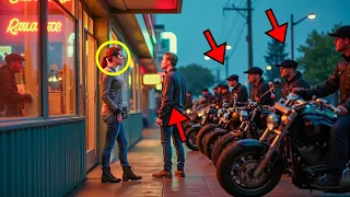 Bikers Mess With The WRONG Woman At The Restaurant
