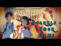 Download Lagu Your Name - Sparkle ( Kimi no na wa ) with tabs [ Kalimba cover ]