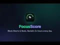 FocusScore - Attention Productivity Tracker
