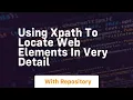 Using xpath to locate web elements in very detail
