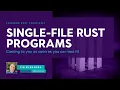 Single-file Rust programs - new nightly feature to test