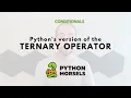 Python s ternary operator
