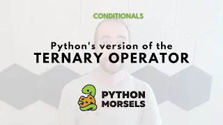Python s ternary operator