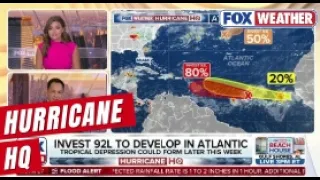 Invest 92l Eyes Likely Chance Of Tropical Depression By Late Week