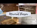 DIY Mirrored Dresser For Under 100