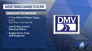 NC gets rid of vehicle registration tags
