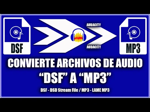 Download MP3 Convertir audio dsf a mp3 - Audacity