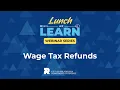 PhilaRevenue Webinar Series - Refunds