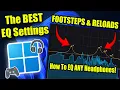 The BEST EQ Settings For Gaming On Windows - How To Hear EVERY Footstep Warzone PUBG Apex CS2